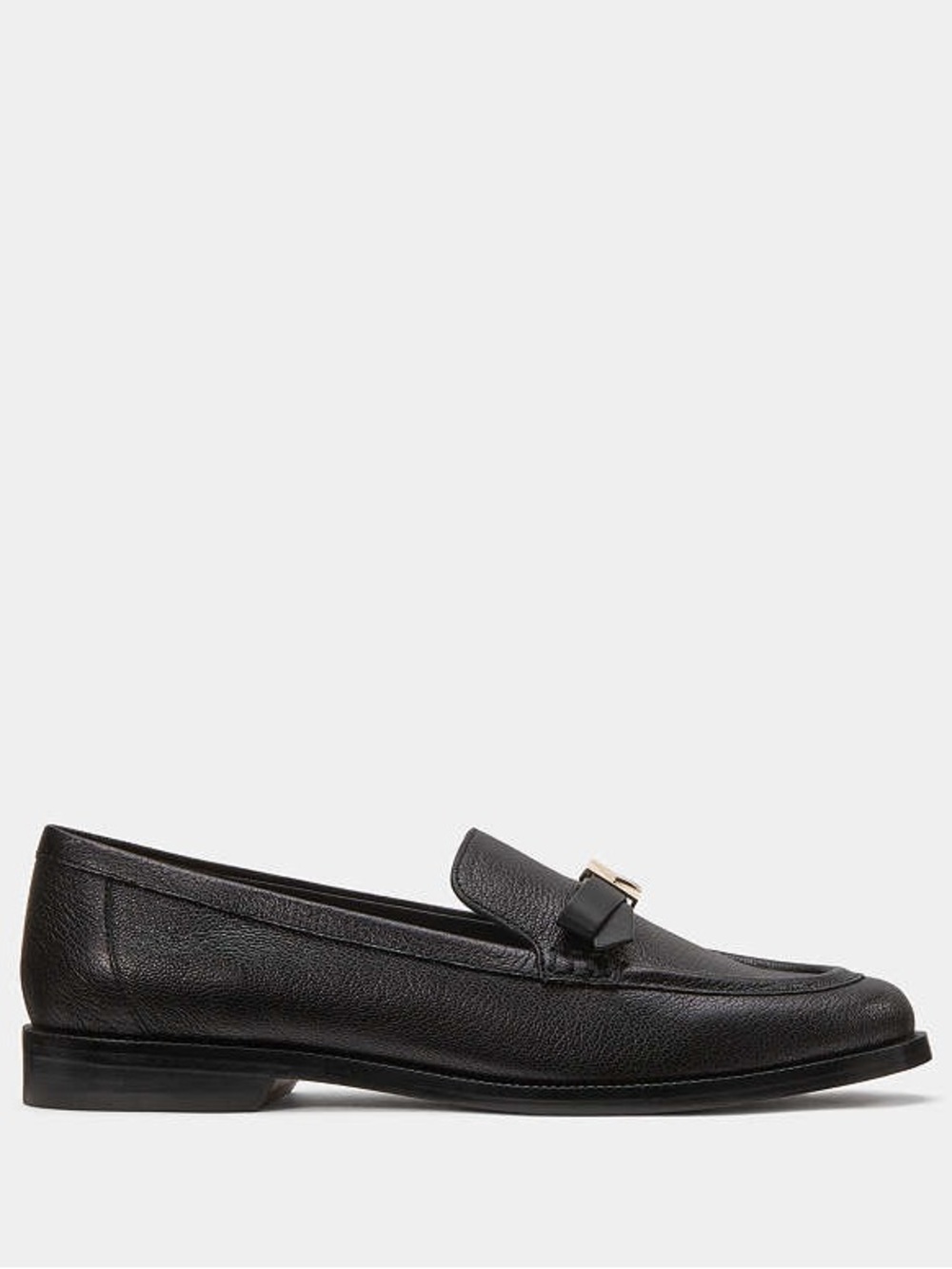 kate spade Black Leather Penny Loafer with Gold Accent. Shoes will come with box